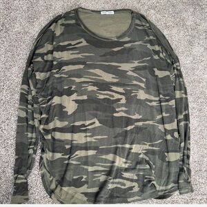 Camo long sleeve shirt